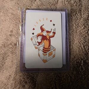 Louis Vuitton Joker Card From The Jeu de Cartes Collection In Blue Monogram